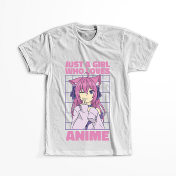 Koszulka Just a girl WYBIERZ KOLOR KOSZULKI I FASON