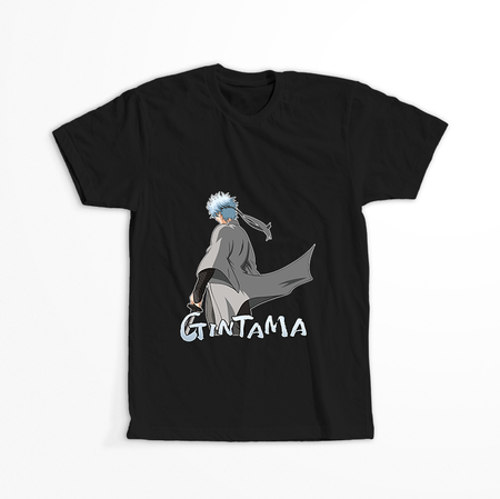 Koszulka Czarna Gintama WYBIERZ KOLOR KOSZULKI I FASON