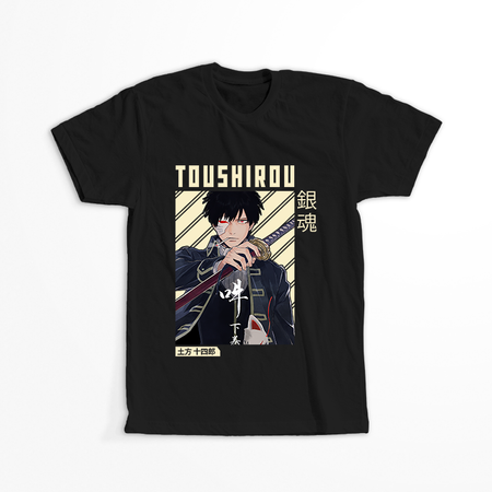 Koszulka Czarna Gintama WYBIERZ KOLOR KOSZULKI I FASON