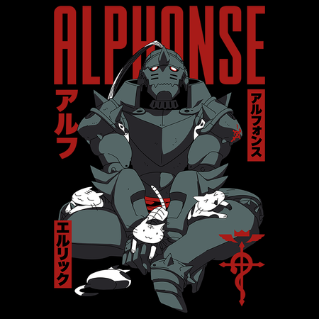 Koszulka Biała Fullmetal Alchemist - WYBIERZ KOLOR KOSZULKI I FASON