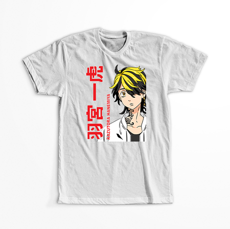 Koszulka Biała Tokyo Revengers WYBIERZ KOLOR KOSZULKI I FASON