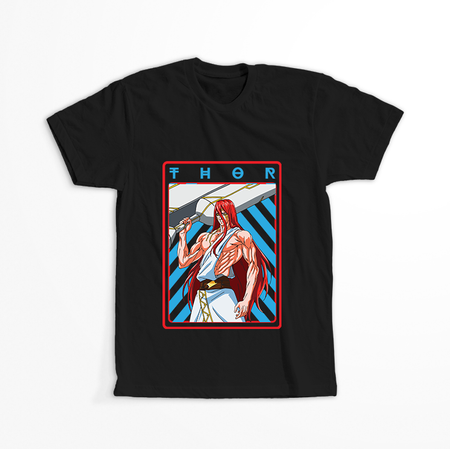 Koszulka Czarna Record Of Ragnarok WYBIERZ KOLOR KOSZULKI I FASON