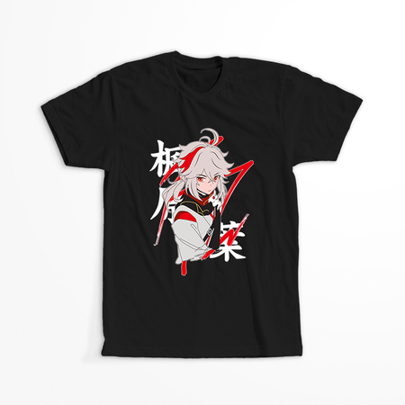 Koszulka Czarna Genshin Impact - Kazuha - WYBIERZ KOLOR
