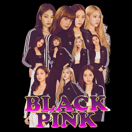 Koszulka Czarna BlackPink WYBIERZ KOLOR KOSZULKI I FASON