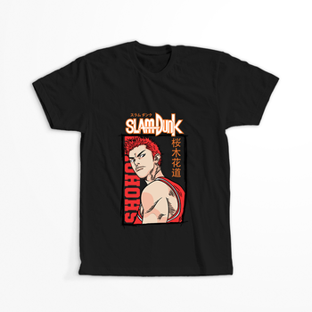 Koszulka Czarna Slam Dunk WYBIERZ KOLOR KOSZULKI I FASON