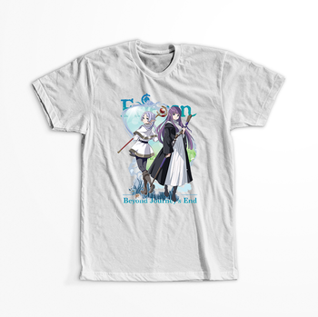 Koszulka Biała Sousou no Frieren WYBIERZ KOLOR KOSZULKI I FASON