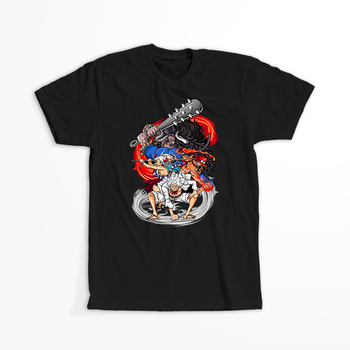 Koszulka Czarna One Piece - WYBIERZ KOLOR KOSZULKI I FASON