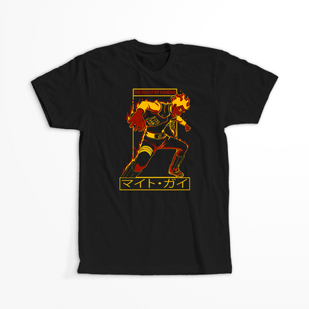 Koszulka Czarna Naruto / Boruto - WYBIERZ KOLOR KOSZULKI I FASON