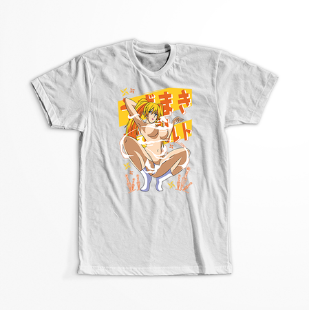 Koszulka Biała Naruto / Boruto - WYBIERZ KOLOR KOSZULKI I FASON