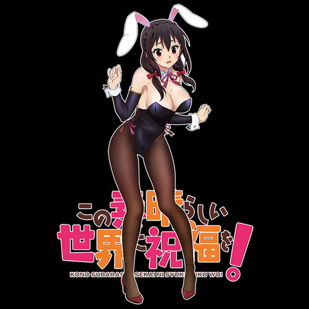 Koszulka Biała KonoSuba: God's Blessing on This Wonderful World! / Kono Subarashii Sekai ni Shukufuku wo! - WYBIERZ KOLOR KOSZULKI I FASON