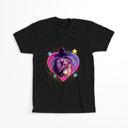 Koszulka Czarna KPop Demon Hunters WYBIERZ KOLOR KOSZULKI I FASON