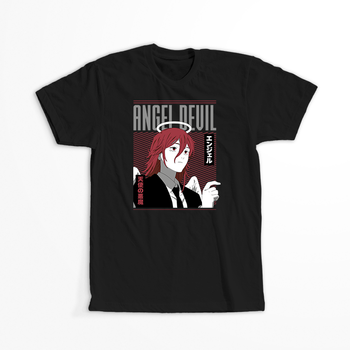 Koszulka Czarna Chainsaw Man WYBIERZ KOLOR KOSZULKI I FASON