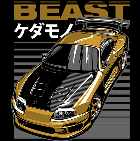 Koszulka Samochód KOLOR KOSZULKI I FASON