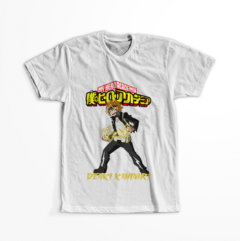 Koszulka Biała My Hero Academia / Akademia bohaterów - WYBIERZ KOLOR KOSZULKI I FASON