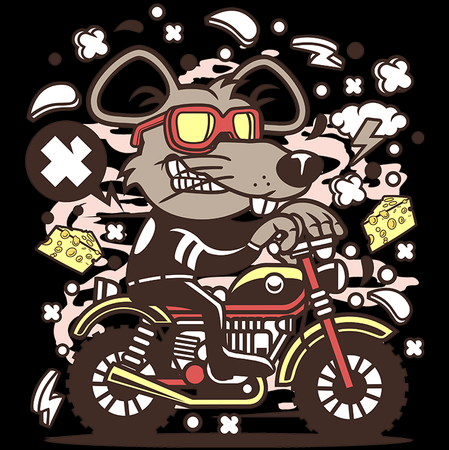 Koszulka Motocykl KOLOR KOSZULKI I FASON