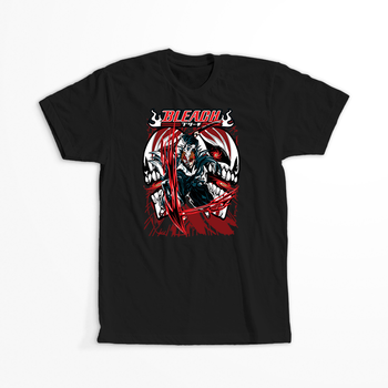 Koszulka Czarna Bleach - WYBIERZ KOLOR KOSZULKI I FASON