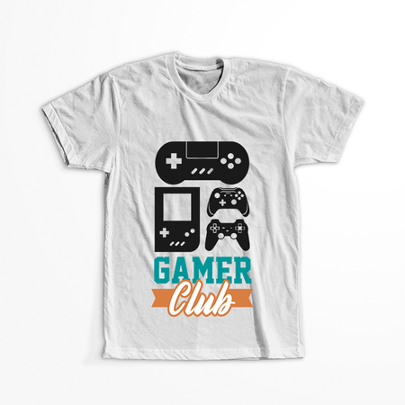 Koszulka Gamer club WYBIERZ KOLOR KOSZULKI I FASON