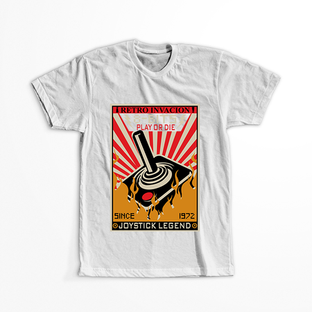 Koszulka 8 bits play or die WYBIERZ KOLOR KOSZULKI I FASON