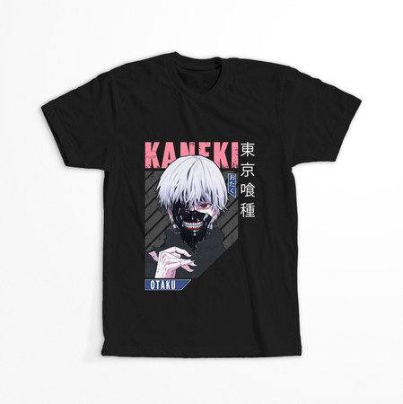Koszulka Czarna Tokyo Ghoul - WYBIERZ KOLOR KOSZULKI I FASON