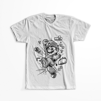 Koszulka Super Mario Bros. WYBIERZ KOLOR KOSZULKI I FASON