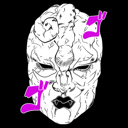 Koszulka Czarna JOJO's Bizarre Adventure - WYBIERZ KOLOR KOSZULKI I FASON