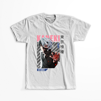 Koszulka Biała Tokyo Ghoul - WYBIERZ KOLOR KOSZULKI I FASON