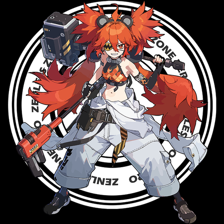 Koszulka Czarna - Zenless Zone Zero - WYBIERZ KOLOR KOSZULKI I FASON