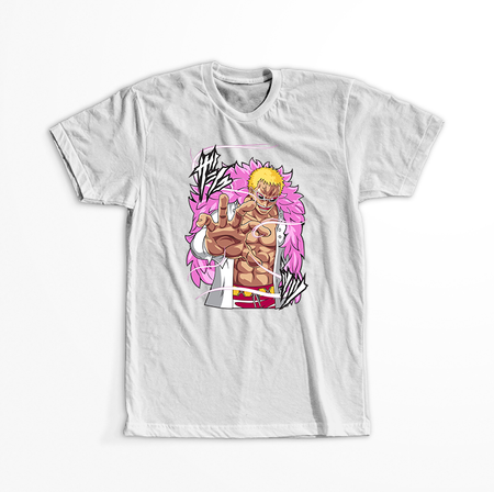 Koszulka Biała One Piece - WYBIERZ KOLOR KOSZULKI I FASON