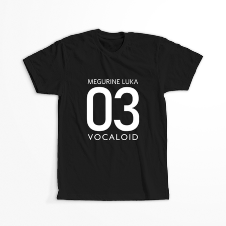 Koszulka Czarna Vocaloid Hatsune Miku - WYBIERZ KOLOR KOSZULKI I FASON