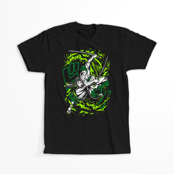 Koszulka Czarna One Piece - WYBIERZ KOLOR KOSZULKI I FASON