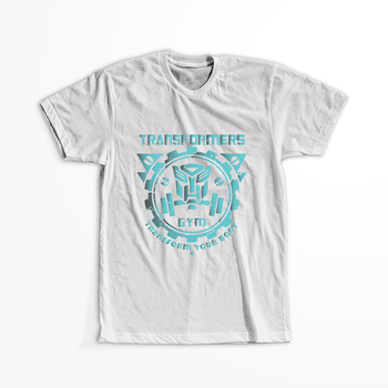 Koszulka Biała Transformers WYBIERZ KOLOR KOSZULKI I FASON
