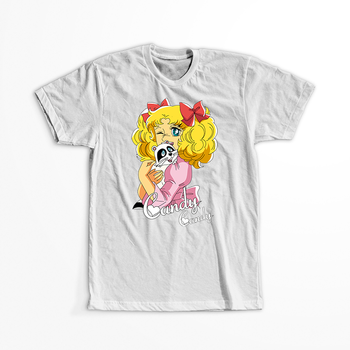 Koszulka Biała Candy Candy - WYBIERZ KOLOR KOSZULKI I FASON