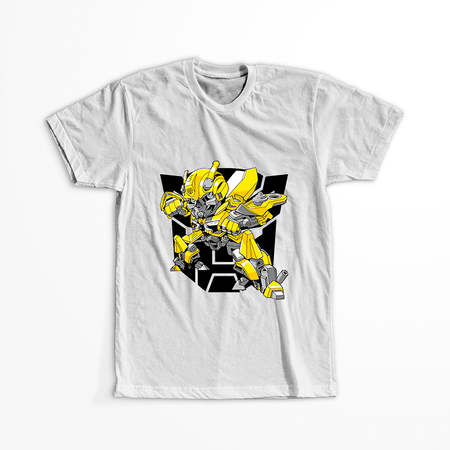 Koszulka Biała Transformers WYBIERZ KOLOR KOSZULKI I FASON