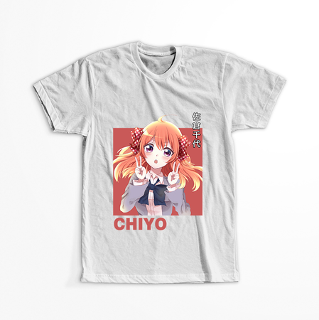 Koszulka Biała Gekkan Shoujo Nozaki-kun - WYBIERZ FASON KOSZULKI