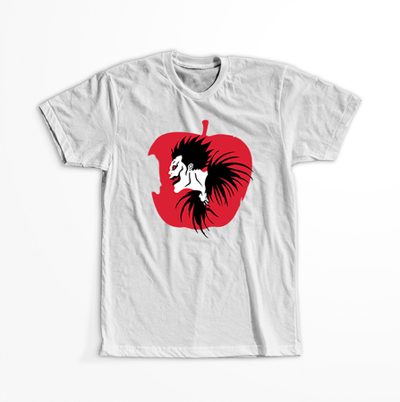 Koszulka Biała Death Note - WYBIERZ KOLOR KOSZULKI I FASON