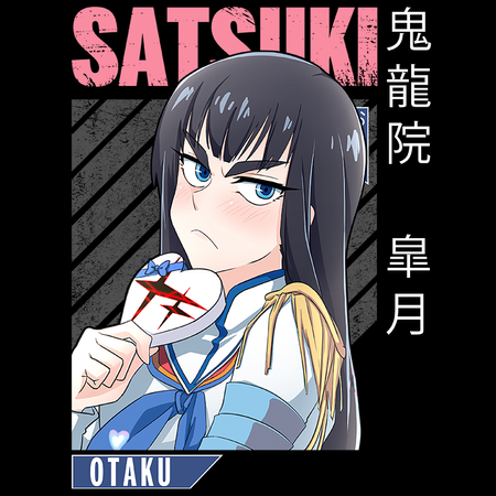 Koszulka Czarna - Kill La Kill - WYBIERZ KOLOR KOSZULKI I FASON