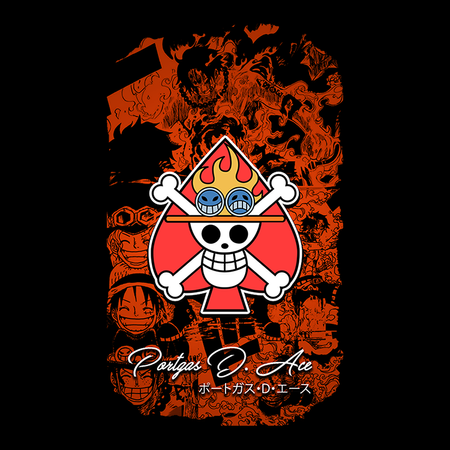 Koszulka Czarna One Piece - WYBIERZ KOLOR KOSZULKI I FASON