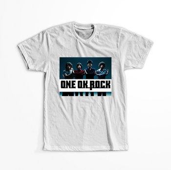 Koszulka  Biała One OK Rock WYBIERZ KOLOR KOSZULKI I FASON