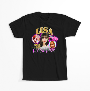 Koszulka Czarna BlackPink WYBIERZ KOLOR KOSZULKI I FASON