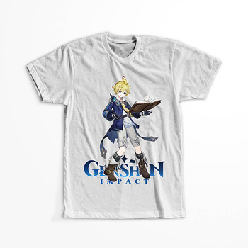 Koszulka Biała Genshin Impact - Mika - WYBIERZ KOLOR