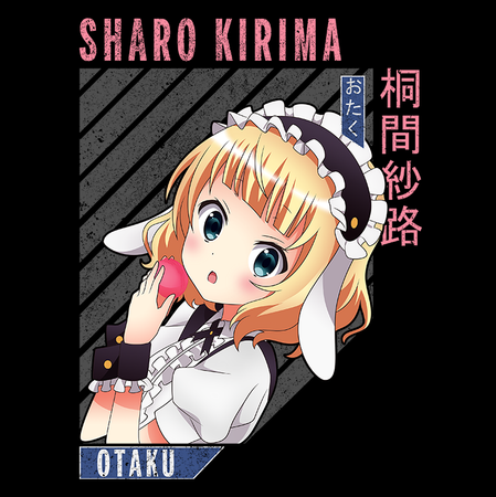 Koszulka Biała - Is the Order a Rabbit? - WYBIERZ KOLOR KOSZULKI I FASON