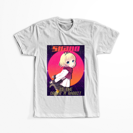 Koszulka Biała - Is the Order a Rabbit?  - WYBIERZ KOLOR KOSZULKI I FASON