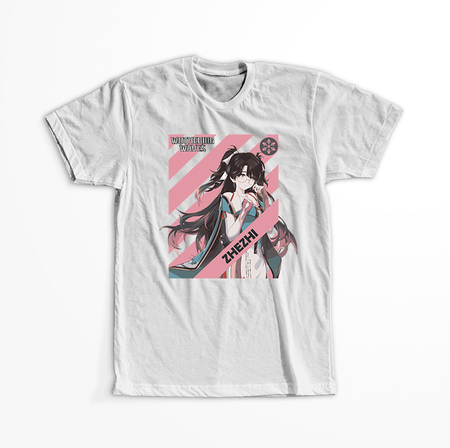 Koszulka Biała Wuthering Waves - WYBIERZ FASON I KOLOR KOSZULKI