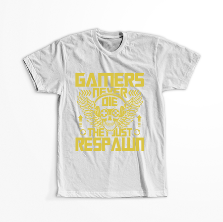Koszulka Gamers never die WYBIERZ KOLOR KOSZULKI I FASON