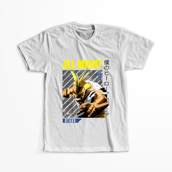 Koszulka Biała My Hero Academia / Akademia bohaterów - WYBIERZ KOLOR KOSZULKI I FASON