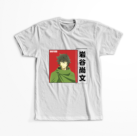 Koszulka Biała - The Rising of the Shield Hero - WYBIERZ KOLOR KOSZULKI I FASON