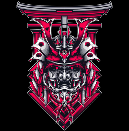 Torba z uszami z Samuraj demon