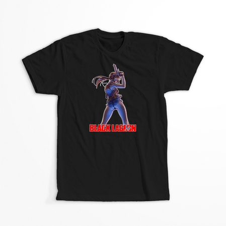 Koszulka Czarna - Black Lagoon - WYBIERZ KOLOR KOSZULKI I FASON