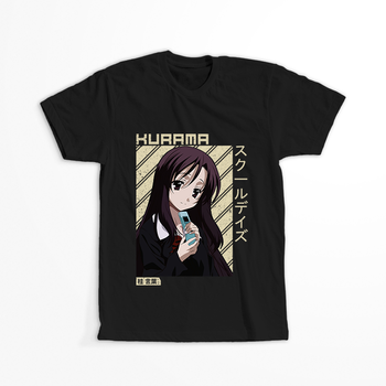 Koszulka Czarna School Days - WYBIERZ FASON KOSZULKI