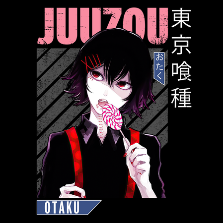 Koszulka Biała Tokyo Ghoul - WYBIERZ KOLOR KOSZULKI I FASON